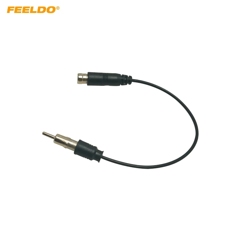 FEELDO Car Audio Radio ISO TO DIN Male Aerial AM/FM Antenna Extension Auto Stereo Cable Plug Adapter
FEELDO Car Audio Radio ISO TO DIN Male Aerial AM/FM Antenna Extension Auto Stereo Cable Plug Adapter