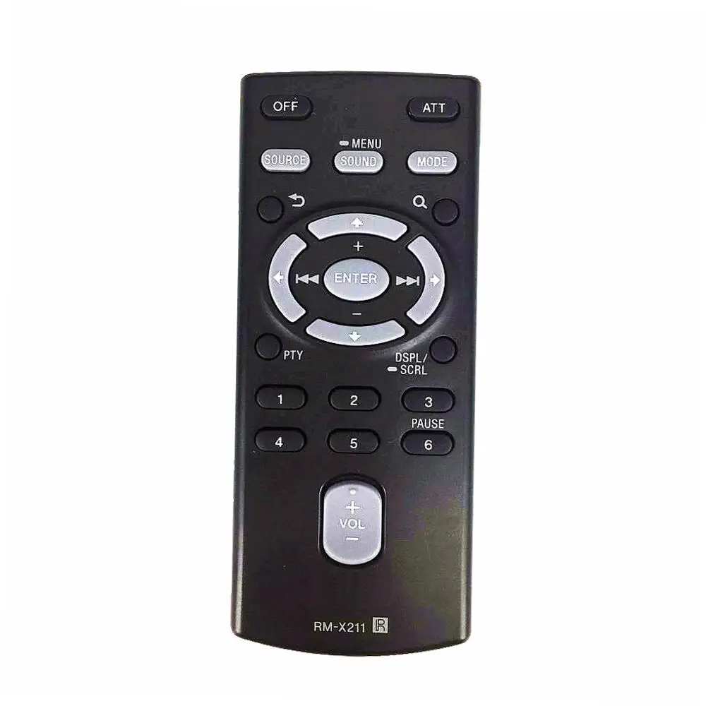 New Original Remote Control RM-X211 For SONY Car Audio System CDXGS500R CDXGT40U CDXGT40UW CDXGT45U CDXGT470UM CDXGT520U DSXA30
New Original Remote Control RM-X211 For SONY Car Audio System CDXGS500R CDXGT40U CDXGT40UW CDXGT45U CDXGT470UM CDXGT520U DSXA30