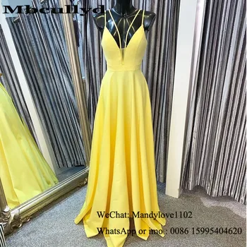 Mbcullyd Yellow Prom Dresses Long 2020 Formal Long Floor Length Cheap Imported Evening Dress Plus Size vestidos de fiesta
Mbcullyd Yellow Prom Dresses Long 2020 Formal Long Floor Length Cheap Imported Evening Dress Plus Size vestidos de fiesta