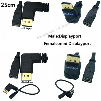 Display Port To Mini Display Port Cable Male to female mini dp to dp Thunderbolt to DP HD Cable Mini DisplayPor Angle 90 Degree
Display Port To Mini Display Port Cable Male to female mini dp to dp Thunderbolt to DP HD Cable Mini DisplayPor Angle 90 Degree