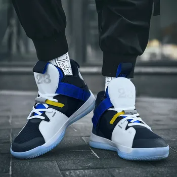 Couple Basketball Shoes Men's High Top Sneakers Couple basketball shoes trend sneakers Men Breathable Sports Men's Casual Shoes
Couple Basketball Shoes Men's High Top Sneakers Couple basketball shoes trend sneakers Men Breathable Sports Men's Casual Shoes