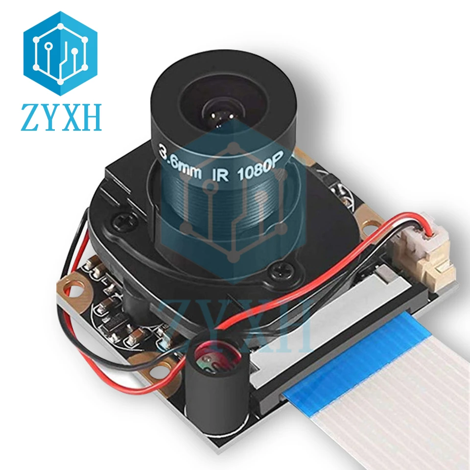 OV5647 Video Camera Module For Raspberry Pi 2/4/3B+ 5MP 1080P 75 Degree View IR-CUT Automatically Switch Day/Night Mode
OV5647 Video Camera Module For Raspberry Pi 2/4/3B+ 5MP 1080P 75 Degree View IR-CUT Automatically Switch Day/Night Mode