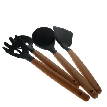5/8/9pcs/Set Wooden Silicone Kitchen Utensil Nonstick Cooking Tools Spoon Turners Spatula Tongs Cookware Baking Kitchen Gadgets
5/8/9pcs/Set Wooden Silicone Kitchen Utensil Nonstick Cooking Tools Spoon Turners Spatula Tongs Cookware Baking Kitchen Gadgets