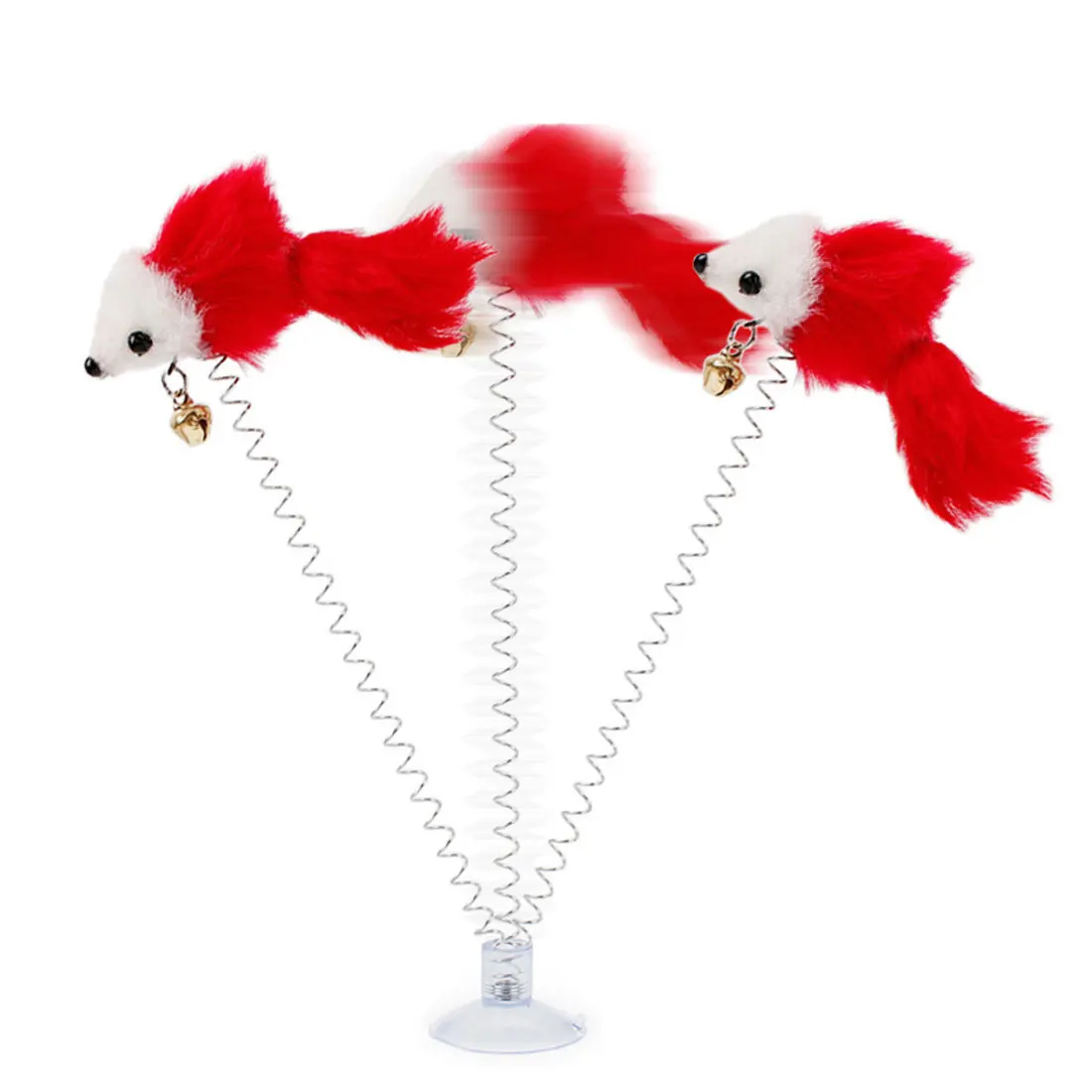 Plastic Cat Interactive Toys With Bottom Sucker Elastic Spring Colorful Feather Plush False Mouse Funny Cat Kitten Toy Training
Plastic Cat Interactive Toys With Bottom Sucker Elastic Spring Colorful Feather Plush False Mouse Funny Cat Kitten Toy Training