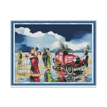 Joy Sunday Cross Stitch Set for Embroidery Stitch 14ct 11ct Aida Canvas Embroidery DMC Kit DIY Needlework Count Printed Patterns 
Joy Sunday Cross Stitch Set for Embroidery Stitch 14ct 11ct Aida Canvas Embroidery DMC Kit DIY Needlework Count Printed Patterns