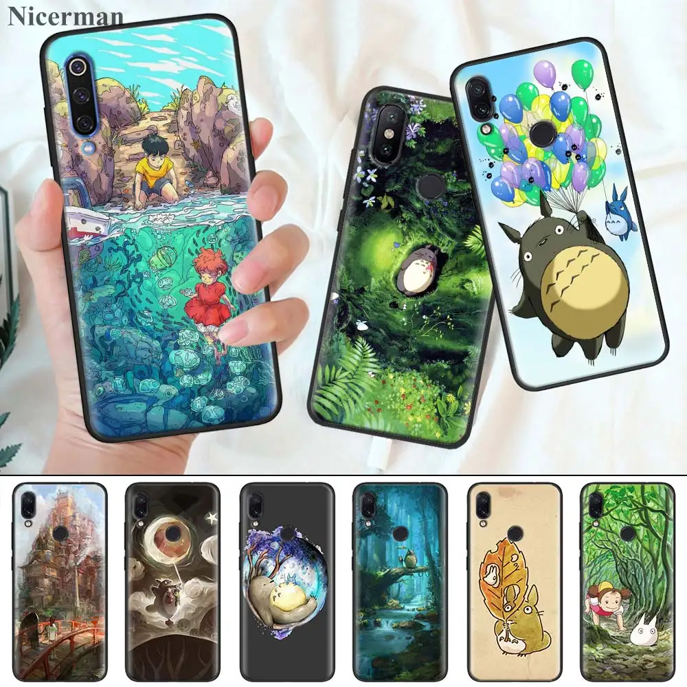 Silicone Case Coque Cover for Xiaomi Mi 9T CC9 CC9E A1 A2 A3 8 Lite Play 5X 6X Poco F1 Pocophone F1 Studio Ghibli Totoro Case
Silicone Case Coque Cover for Xiaomi Mi 9T CC9 CC9E A1 A2 A3 8 Lite Play 5X 6X Poco F1 Pocophone F1 Studio Ghibli Totoro Case