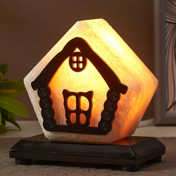 Salt Lamp with dimmer "house #4" E14 15 W 1,3 kg white salt 13x8x15 cm 5217071
Salt Lamp with dimmer "house #4" E14 15 W 1,3 kg white salt 13x8x15 cm 5217071