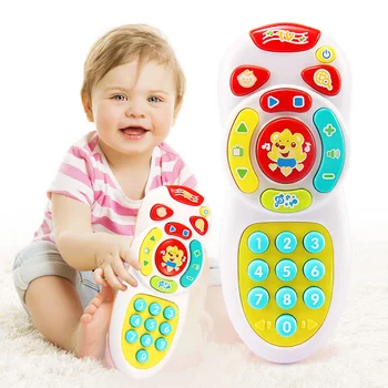 Baby Simulation TV Remote Control Mobile Phone Toy Kids Educational Music Learning Toy S7JN
Baby Simulation TV Remote Control Mobile Phone Toy Kids Educational Music Learning Toy S7JN