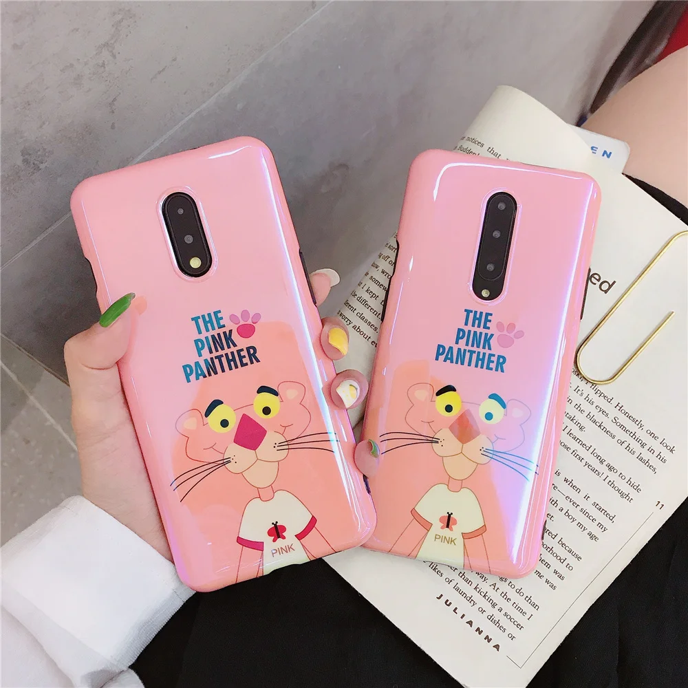 Cute Cartoon Pink Panther Phone Case for one plus 7 pro Mirror Silicone Cover for 1+7pro Cases oneplus 7 Coque
Cute Cartoon Pink Panther Phone Case for one plus 7 pro Mirror Silicone Cover for 1+7pro Cases oneplus 7 Coque