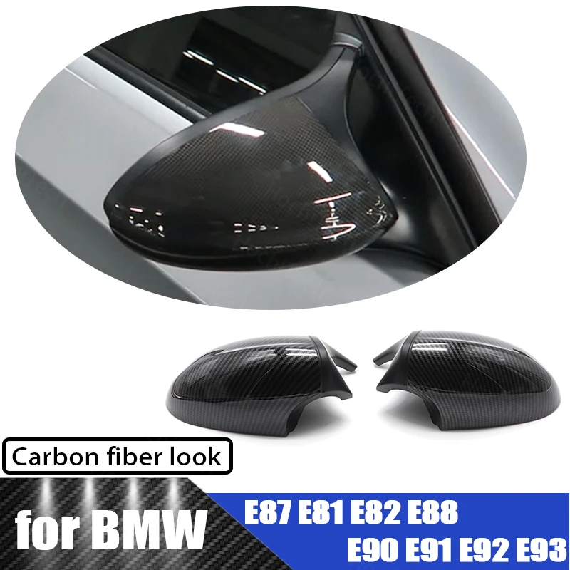 Rearview M3 M Style High Quality 2004-2009 Mirror Cover for BMW 1 3 Series E81 E82 E87 E88 E90 E91 E92 E93 Carbon Fiber Pattern
Rearview M3 M Style High Quality 2004-2009 Mirror Cover for BMW 1 3 Series E81 E82 E87 E88 E90 E91 E92 E93 Carbon Fiber Pattern