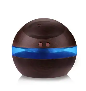 USB Ultrasonic Humidifier, 300ml Aroma Diffuser Essential Oil Diffuser Aromatherapy mist maker with Blue LED Light (Wood grain)
USB Ultrasonic Humidifier, 300ml Aroma Diffuser Essential Oil Diffuser Aromatherapy mist maker with Blue LED Light (Wood grain)