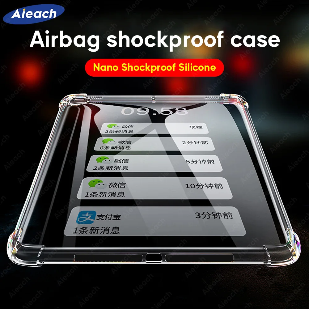 Silicone Shockproof Case For iPad Pro 2020 11 12.9 10.5 9.7 5th 6th 10.2 7th generation Case For iPad 2 3 4 Air 3 2 1 Mini 4 5
Silicone Shockproof Case For iPad Pro 2020 11 12.9 10.5 9.7 5th 6th 10.2 7th generation Case For iPad 2 3 4 Air 3 2 1 Mini 4 5