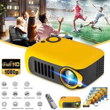 Portable LCD A2000 Projector 800 Lumens 1000:1 Contrast Ratio 320*240P 23 Languages Mini Projector Home Media Video player 
Portable LCD A2000 Projector 800 Lumens 1000:1 Contrast Ratio 320*240P 23 Languages Mini Projector Home Media Video player