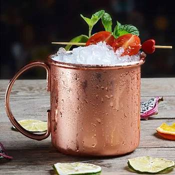 Copper Mug Handle European American Style Moscow Mule Cocktail Glass Pure Copper Cup Restaurant Bar Cold Drink Cup
Copper Mug Handle European American Style Moscow Mule Cocktail Glass Pure Copper Cup Restaurant Bar Cold Drink Cup