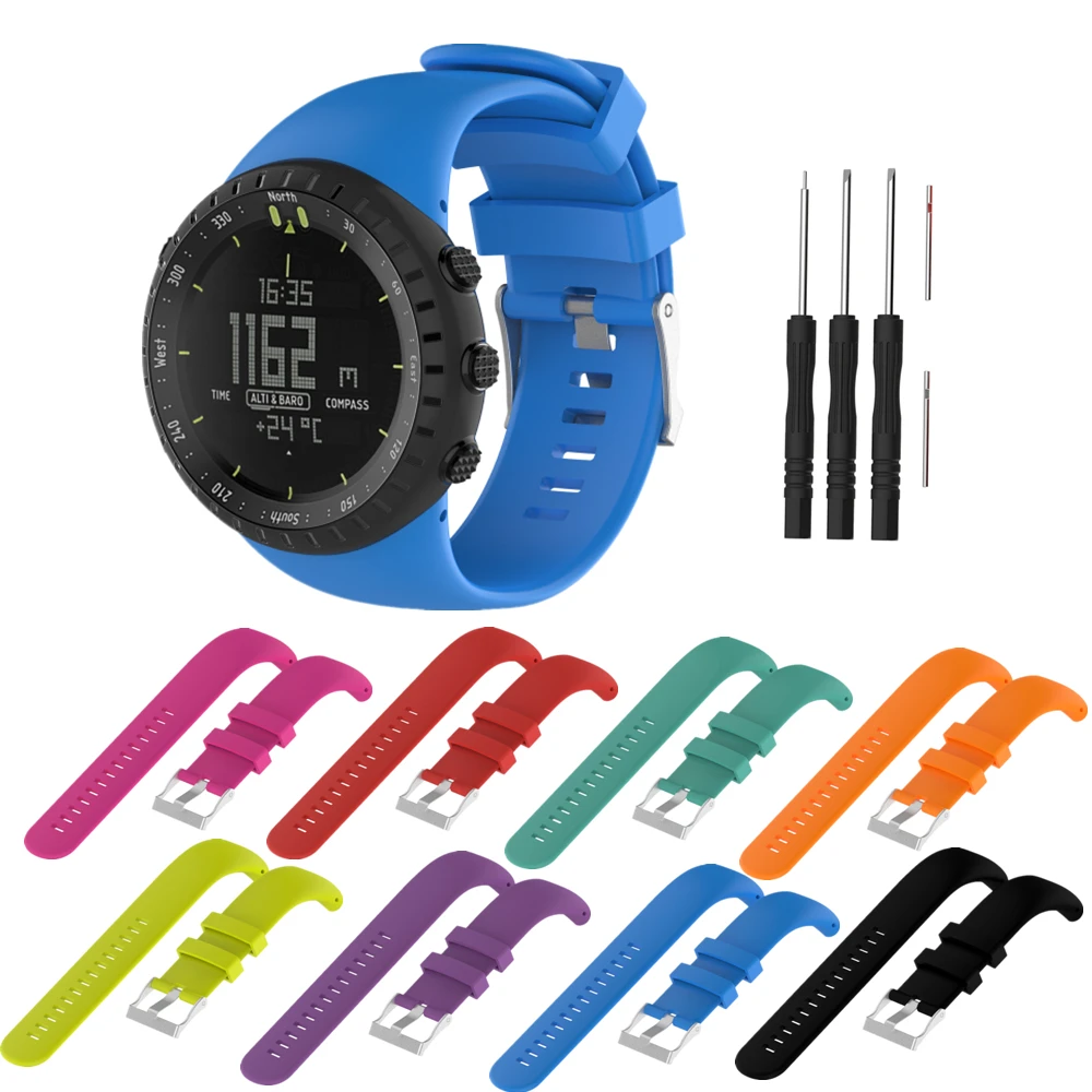 Watch Strap For Suunto Core All Black Smart Watch Band Accessories For Suunto Core 100% All Standard Black Bracelet Belt
Watch Strap For Suunto Core All Black Smart Watch Band Accessories For Suunto Core 100% All Standard Black Bracelet Belt