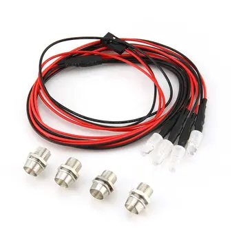 Metal Steel Rear Bumper Headlamps Headlights Led Light for 1/10 Taxxas TRX-4 RC Off-road Crawler Car Spare Parts Accessories
Metal Steel Rear Bumper Headlamps Headlights Led Light for 1/10 Taxxas TRX-4 RC Off-road Crawler Car Spare Parts Accessories