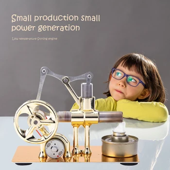Balance Stirling Engine Develop Children Thinking Creativity Steam Power DIY Science Experiment Kit Miniature Model
Balance Stirling Engine Develop Children Thinking Creativity Steam Power DIY Science Experiment Kit Miniature Model