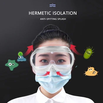 Anti-spray Protective Mask Work Safety Protective Glasses Eye Protection Mask Anti Fog Glasses Clear Vented Safety Goggles
Anti-spray Protective Mask Work Safety Protective Glasses Eye Protection Mask Anti Fog Glasses Clear Vented Safety Goggles