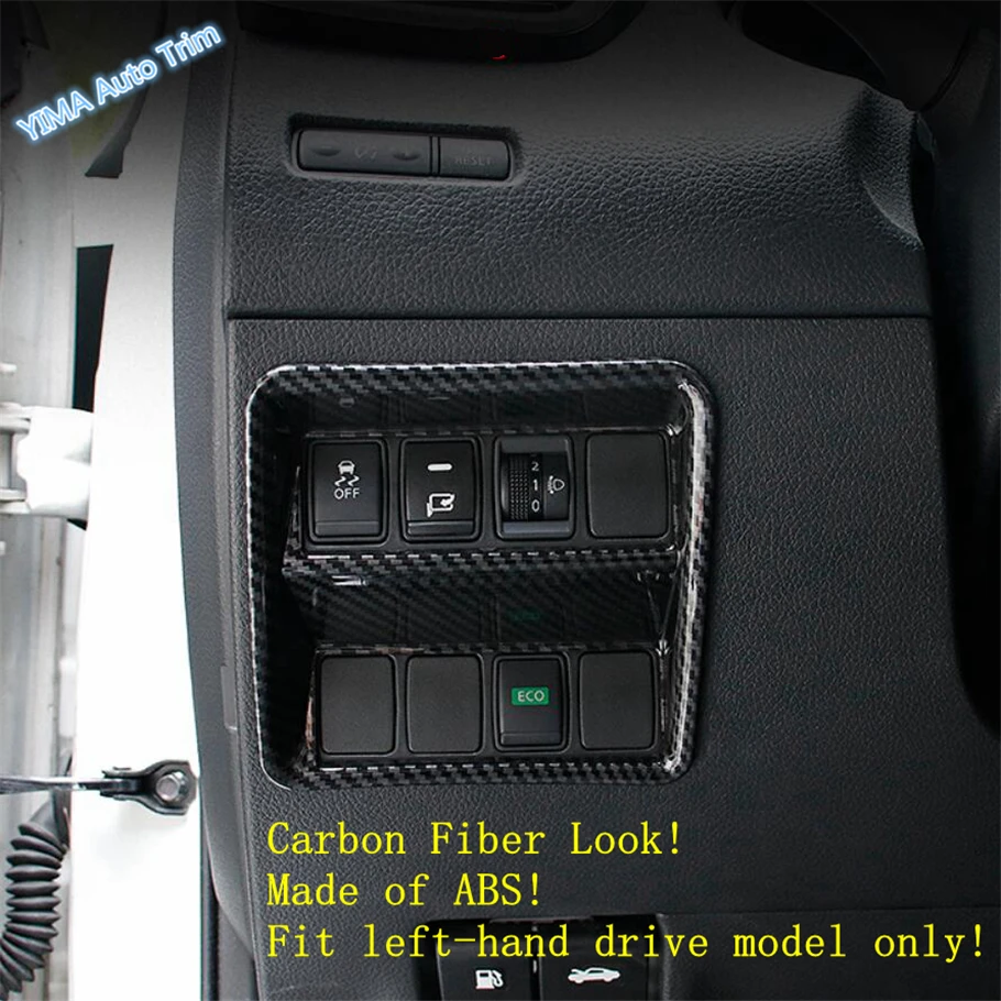Lapetus Auto Styling Head Lights Lamp Switch Button Cover Trim Fit For Nissan Rogue T32 / X-Trail 2014 - 2019 / ABS Carbon Fiber
Lapetus Auto Styling Head Lights Lamp Switch Button Cover Trim Fit For Nissan Rogue T32 / X-Trail 2014 - 2019 / ABS Carbon Fiber
