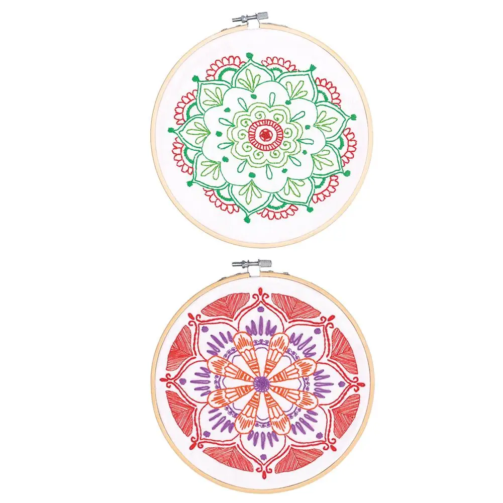 Embroidery Cross Stitch Kit with Patterned Embroidery Cloth Bamboo Embroidery Hoop Color Threads for Beginner
Embroidery Cross Stitch Kit with Patterned Embroidery Cloth Bamboo Embroidery Hoop Color Threads for Beginner