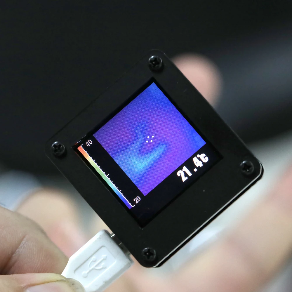 AMG8833 IR 8*8 Infrared Thermal Imager Array Temperature Sensor 7M Farthest Detection Distance with Housing infrared thermometer
AMG8833 IR 8*8 Infrared Thermal Imager Array Temperature Sensor 7M Farthest Detection Distance with Housing infrared thermometer