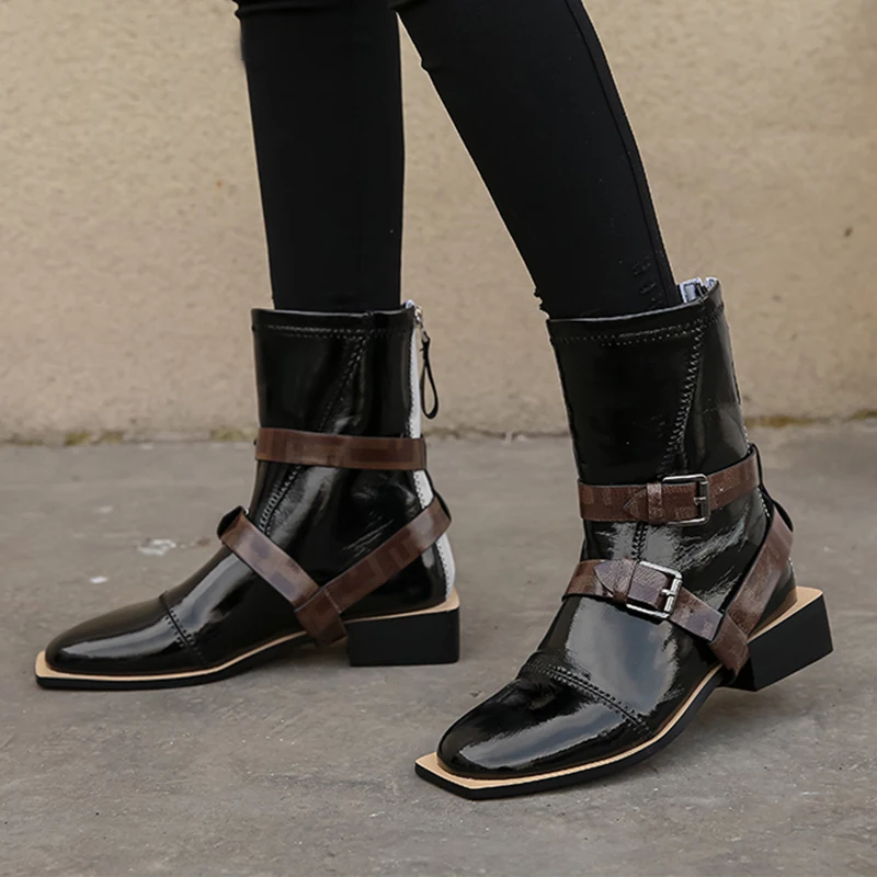 2020 New Arrival Autumn Winter Women Boots High Quality Ankle Boots Fashion Round Toe Buckle 3colors Ladies Shoes Black
2020 New Arrival Autumn Winter Women Boots High Quality Ankle Boots Fashion Round Toe Buckle 3colors Ladies Shoes Black