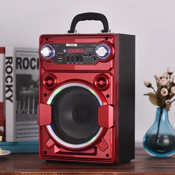Muslady KL-709 Wireless Speaker LED Light Built-in Battery With Memory Card Slot USB AUX Microphone Interface FM Radio Function
Muslady KL-709 Wireless Speaker LED Light Built-in Battery With Memory Card Slot USB AUX Microphone Interface FM Radio Function