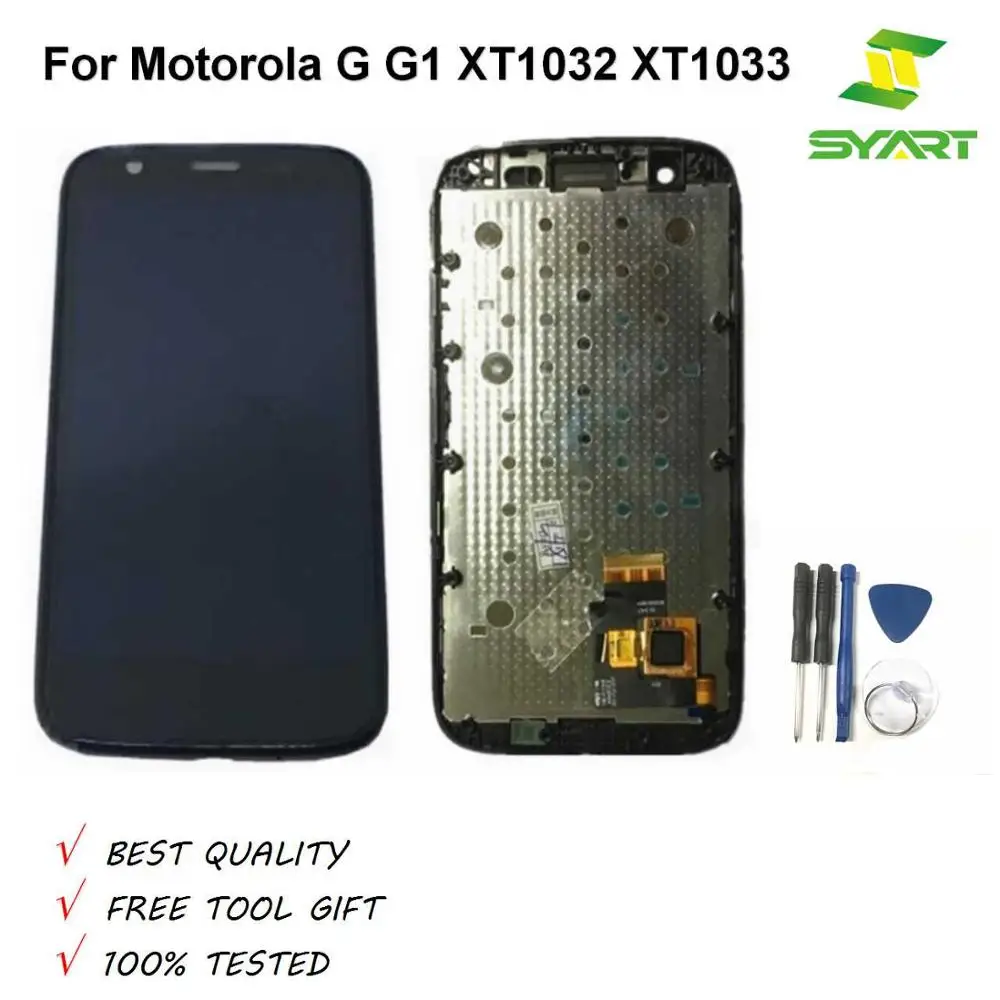4.5‘’ LCD For Moto G G1 LCD Display With Touch Screen Digitizer Assembly With Frame For Motorola Moto G G1 XT1032 XT1033 XT1028
4.5‘’ LCD For Moto G G1 LCD Display With Touch Screen Digitizer Assembly With Frame For Motorola Moto G G1 XT1032 XT1033 XT1028