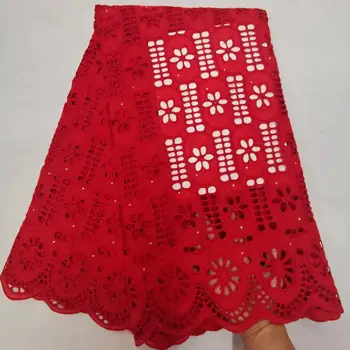 NEW Cotton Swiss Polish Lace Fabric For Embroidered Eyelet Polish Voile Lace Material High Quality African Lace Fabrics Red
NEW Cotton Swiss Polish Lace Fabric For Embroidered Eyelet Polish Voile Lace Material High Quality African Lace Fabrics Red