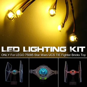 LED Light Lighting Kit for 75095 for Star Wars for UCS TIE Fighter Building Blocks Toy Bricks ( Model Not Included )
LED Light Lighting Kit for 75095 for Star Wars for UCS TIE Fighter Building Blocks Toy Bricks ( Model Not Included )