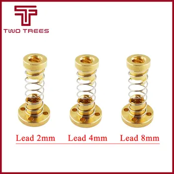 5pcs/set Threaded Rod Lead Screws DIY CNC 3D Printer Parts T8 Anti Backlash Spring Loaded Nut Elimination Gap Nut for 8mm
5pcs/set Threaded Rod Lead Screws DIY CNC 3D Printer Parts T8 Anti Backlash Spring Loaded Nut Elimination Gap Nut for 8mm