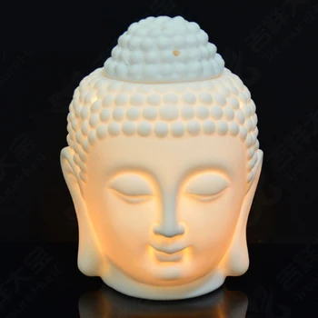 Oil Burner Aroma Burner Incense Burner Practical Retro Durable Buddha Head White/Black Ceramics Scented Tea Ceremony Home Gift
Oil Burner Aroma Burner Incense Burner Practical Retro Durable Buddha Head White/Black Ceramics Scented Tea Ceremony Home Gift