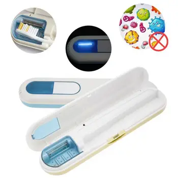 UV Disinfection Toothbrush Box High Quality Environmental Protection Light Weight Mini-type Sterilizer Protect Teeth and Mouth
UV Disinfection Toothbrush Box High Quality Environmental Protection Light Weight Mini-type Sterilizer Protect Teeth and Mouth