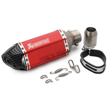 Motorcycle 36-51mm Exhaust Pipe Muffler Escape For HONDA vfr 1200f cbr 1000rr sp cbr 600f For YAMAHA mt-125 ybr 125 ybr 125g 
Motorcycle 36-51mm Exhaust Pipe Muffler Escape For HONDA vfr 1200f cbr 1000rr sp cbr 600f For YAMAHA mt-125 ybr 125 ybr 125g