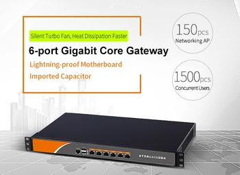 CF-AC300 Comfast 6-Port Gigabit Core Gateway Router/AC Controller Integrated Machine High Performance Industrial Network
CF-AC300 Comfast 6-Port Gigabit Core Gateway Router/AC Controller Integrated Machine High Performance Industrial Network