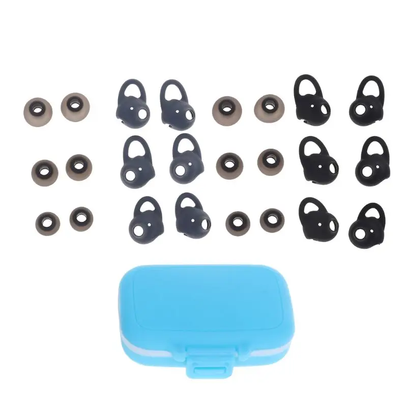 3Pair Earbuds Earhook Silicone Eartips Replacement Earbud Earplugs EarPad Cover Storage Box for EP52 Wireless Bluetooth Earphone
3Pair Earbuds Earhook Silicone Eartips Replacement Earbud Earplugs EarPad Cover Storage Box for EP52 Wireless Bluetooth Earphone