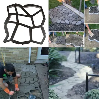 Path Maker Mold 40*40*4cm Paving DIY Mould Concrete Garden Walk Driveway Stepping Stone Patio Pavement Pathways Molds Outdoor 
Path Maker Mold 40*40*4cm Paving DIY Mould Concrete Garden Walk Driveway Stepping Stone Patio Pavement Pathways Molds Outdoor