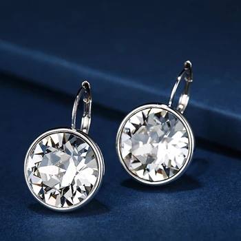 fashion bella design hoop piercing earrings made with Austrian crystal for women wedding jewelry accessories best Christmas gift
fashion bella design hoop piercing earrings made with Austrian crystal for women wedding jewelry accessories best Christmas gift