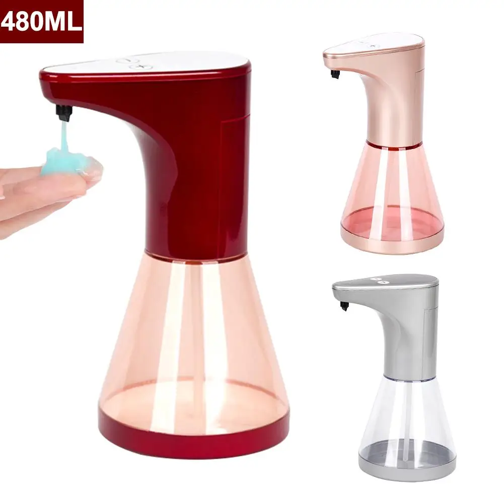 480ml Automatic Infrared Sensing Foam Soap Dispenser Lotion Shampoo Container Smart Touchless Hand Wash Machine For Home hotel
480ml Automatic Infrared Sensing Foam Soap Dispenser Lotion Shampoo Container Smart Touchless Hand Wash Machine For Home hotel