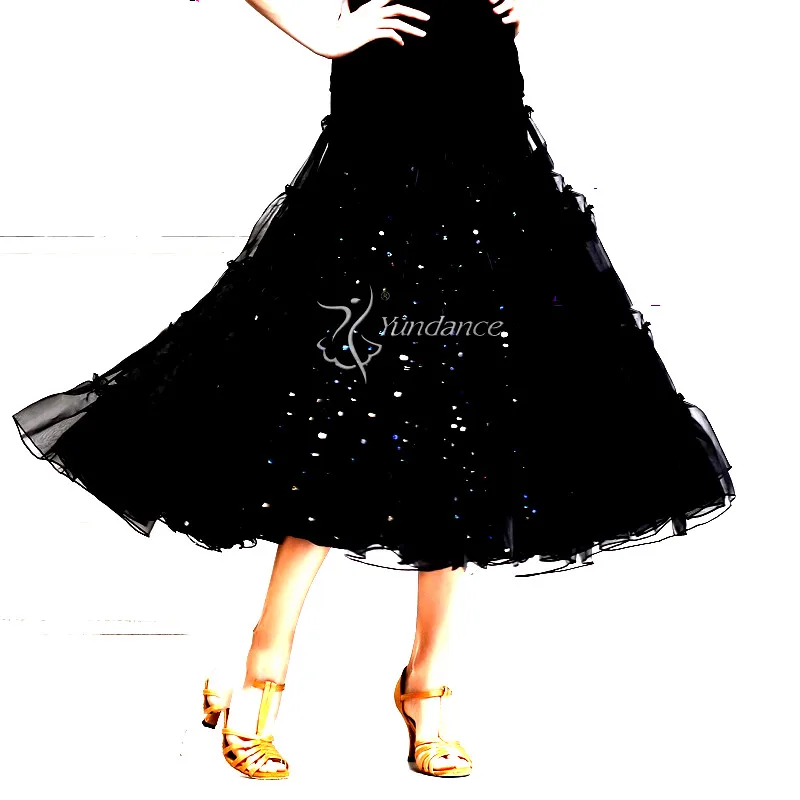 The new National standard modern dance big pendulum black Skirt ballroom dancing Waltz-AB085B
The new National standard modern dance big pendulum black Skirt ballroom dancing Waltz-AB085B