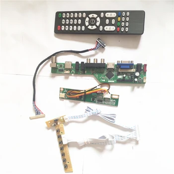 For N141X5-L03/L04/L05 T.V53 controller board USB VGA HDMI AV RF LVDS 20Pin 1CCFL keyboard+Inverter+Remote LCD panel monitor Kit
For N141X5-L03/L04/L05 T.V53 controller board USB VGA HDMI AV RF LVDS 20Pin 1CCFL keyboard+Inverter+Remote LCD panel monitor Kit