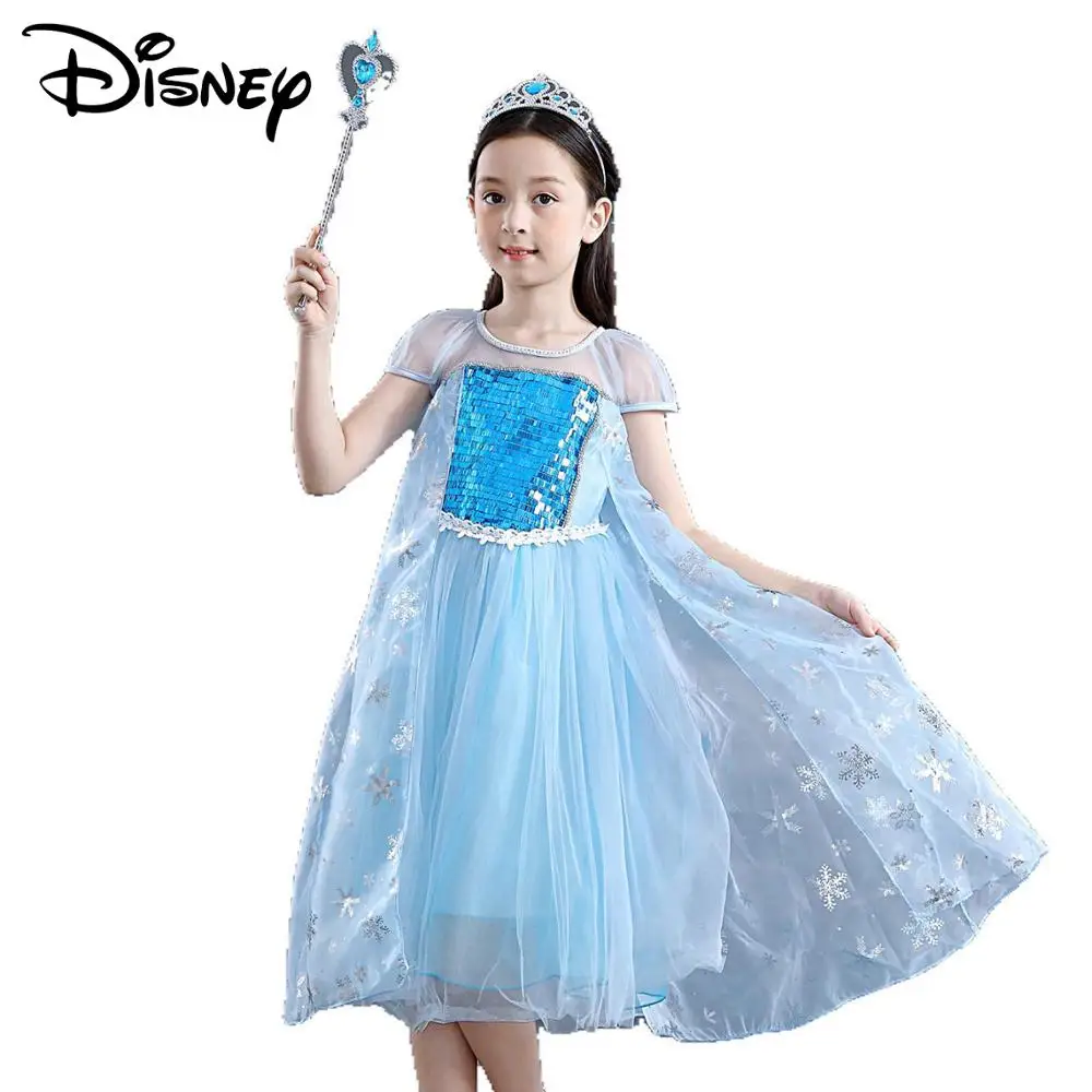 Disney Frozen Kids Dresses for Girls Elsa Costume Princess Dress Halloween Christmas Party Cosplay Children's Clothing 2019 New
Disney Frozen Kids Dresses for Girls Elsa Costume Princess Dress Halloween Christmas Party Cosplay Children's Clothing 2019 New