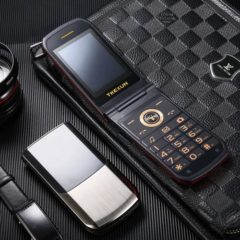 TKEXUN Touch Display Cover Mobile Phone Flip Two Screen SOS Quick Dial Handwriting Dual Sim Metal Torch Silm Large Key
TKEXUN Touch Display Cover Mobile Phone Flip Two Screen SOS Quick Dial Handwriting Dual Sim Metal Torch Silm Large Key