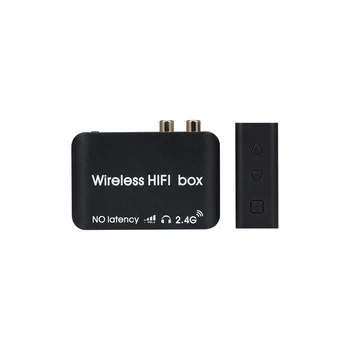Wireless 2.4G HIFI/No Delay Audio Transmitter High-fidelity Wireless Audio Transmitter Audio Receiver
Wireless 2.4G HIFI/No Delay Audio Transmitter High-fidelity Wireless Audio Transmitter Audio Receiver