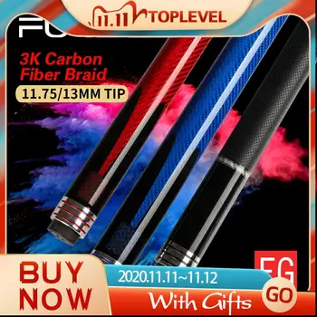 FURY FG Pool Cue Stick with Case 11.75mm/13mm Tip Carbon Fiber Braided Grip Billiard Cue Stick Kit for Professional Athlete
FURY FG Pool Cue Stick with Case 11.75mm/13mm Tip Carbon Fiber Braided Grip Billiard Cue Stick Kit for Professional Athlete