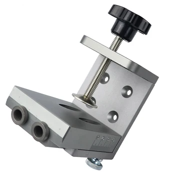 Aluminum Pocket Hole Jigs Kit Locator Holes Puncher Drill Guide Woodworking Tool
Aluminum Pocket Hole Jigs Kit Locator Holes Puncher Drill Guide Woodworking Tool