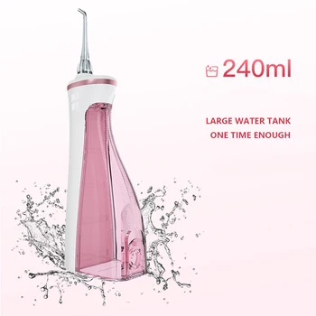 Oral Irrigator USB Rechargeable Portable Dental Irrigator Teeth Clean Oral Dental Water Flosser Family Waterproof Teeth Cleaner
Oral Irrigator USB Rechargeable Portable Dental Irrigator Teeth Clean Oral Dental Water Flosser Family Waterproof Teeth Cleaner