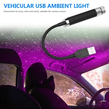 4 in 1 LED Car Roof Star Night Light Projector Atmosphere Galaxy Lamp USB Decorative Lamp Multiple Lighting Effects
4 in 1 LED Car Roof Star Night Light Projector Atmosphere Galaxy Lamp USB Decorative Lamp Multiple Lighting Effects