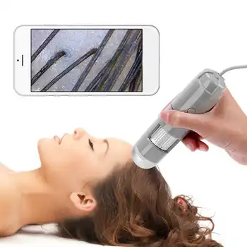 5-200X USB OTG Skin Hair Scalp Detector Digital Microscope Skin Analyser 200MP Camera Professional Hair Follicle Tester HairCare
5-200X USB OTG Skin Hair Scalp Detector Digital Microscope Skin Analyser 200MP Camera Professional Hair Follicle Tester HairCare