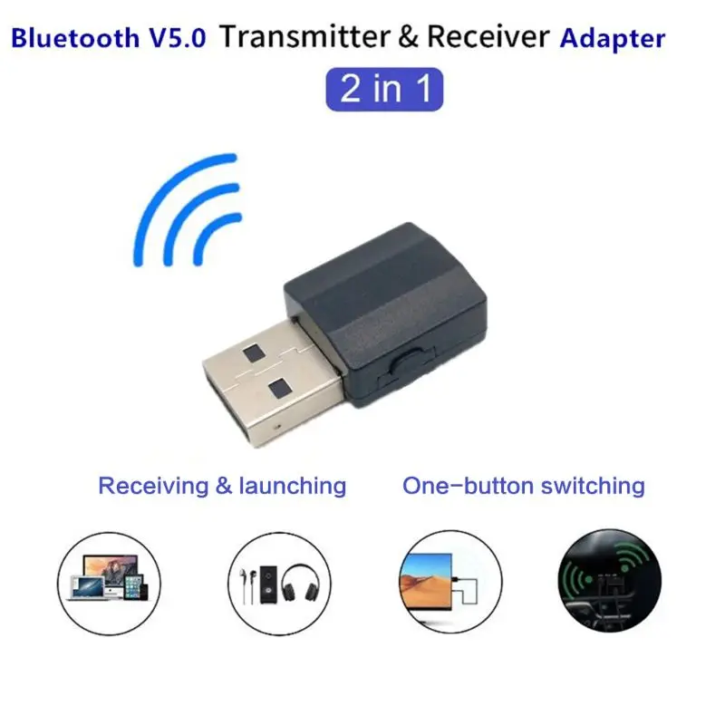 2 IN 1 Bluetooth 5.0 Receiver Transmitter for TV Stereo MP3 Music Player Wireless Adapter Converter
2 IN 1 Bluetooth 5.0 Receiver Transmitter for TV Stereo MP3 Music Player Wireless Adapter Converter